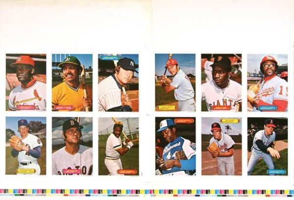 1974 Topps Test Posters